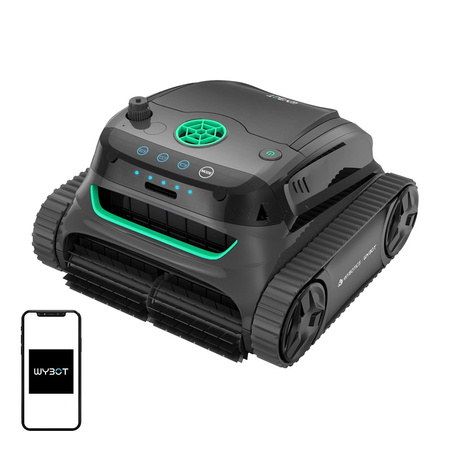 Robot nettoyeur de piscine sans fil Wybot S2 Robot nettoyeur de piscine sans fil Wybot S2